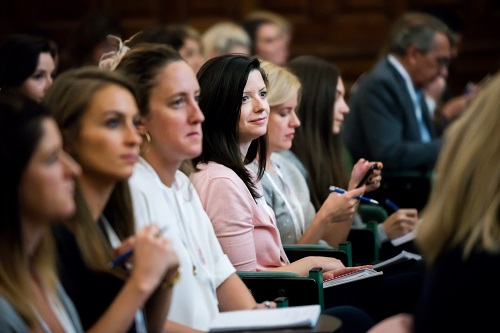 Conference networking audience
