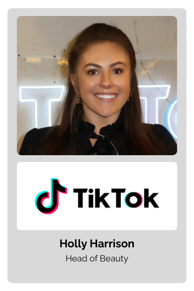 Holly Harrison, Head of Beauty at TikTok