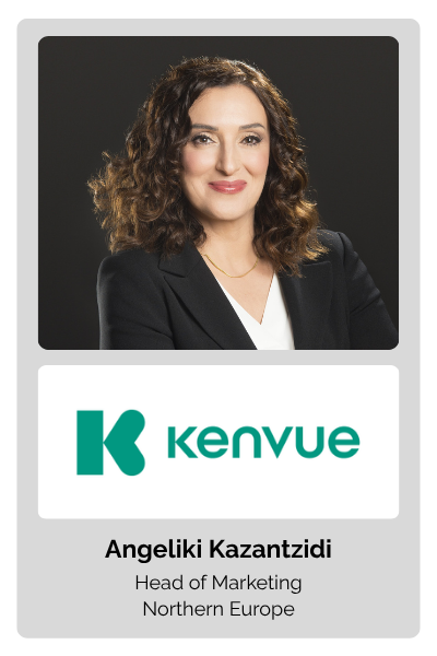 Angeliki Kazantzidi, Head of Marketing Northern Europe at Kenvue