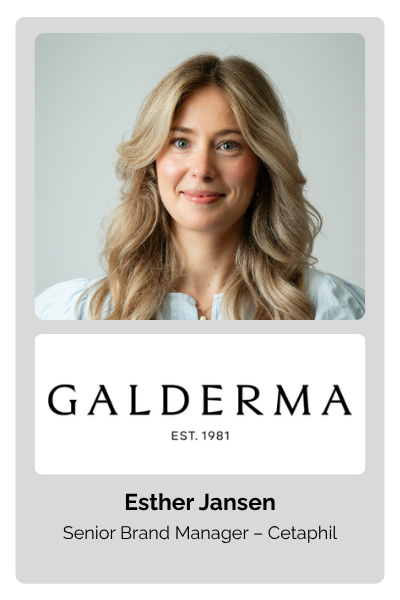 Esther Jansen, Senior Brand Manager Cetaphil at Galderma