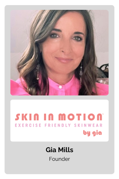 Gia Mills, Founder at Skin in Motion