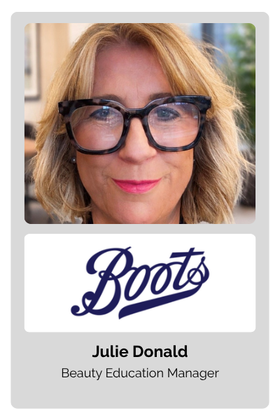 Julie Donald, Beauty Education Manager at Boots UK